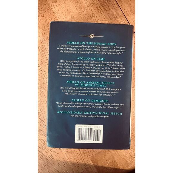 The Trials Of The Apollo By Rick Riordan Book one the Hidden Oracle - Picture 2 of 2
